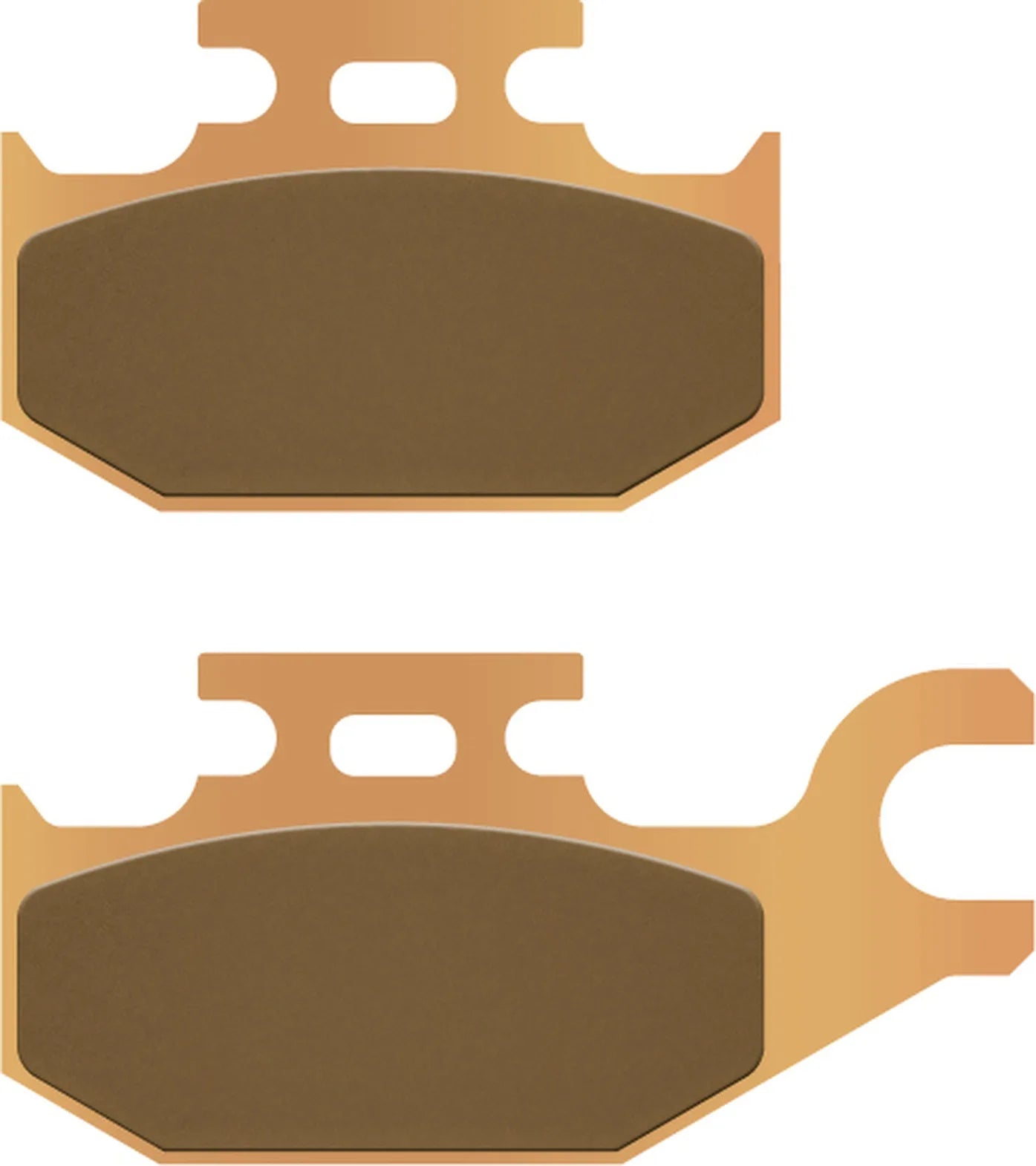 Rear Sintered Quads Brake Pads - Galfer Compatible With Suzuki Uh 200 Burgman (2007-2013)