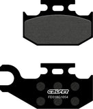 Front Left Semi-Metal Brake Pads - Galfer Compatible With Suzuki Lt F 400 King Quad (2008)