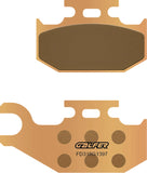 Rear Right Sintered Quads Brake Pads - Galfer Compatible With Yamaha Yxr 660 Rhino 4X4 (2004)