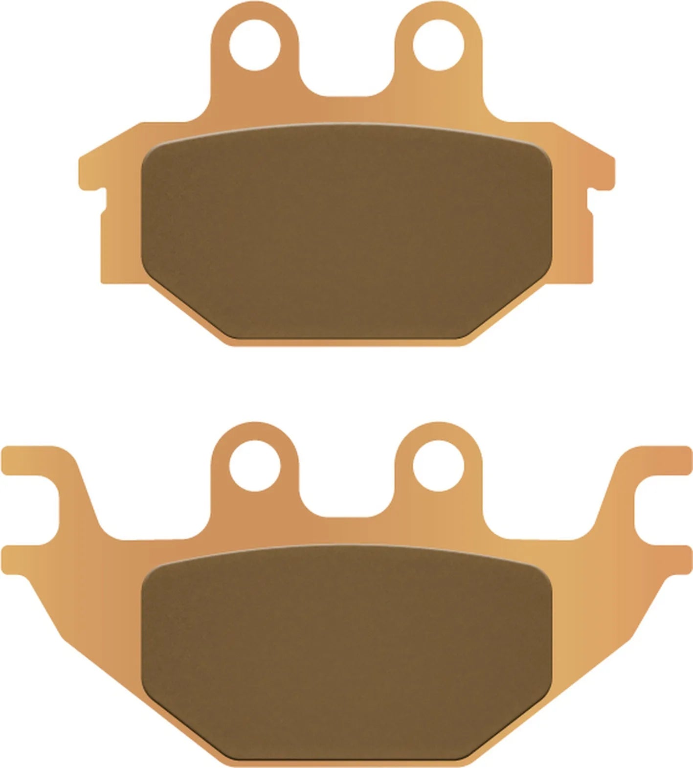 Front Sintered Quads Brake Pads - Galfer Compatible With Cpi Xs 250 Quad (2006)