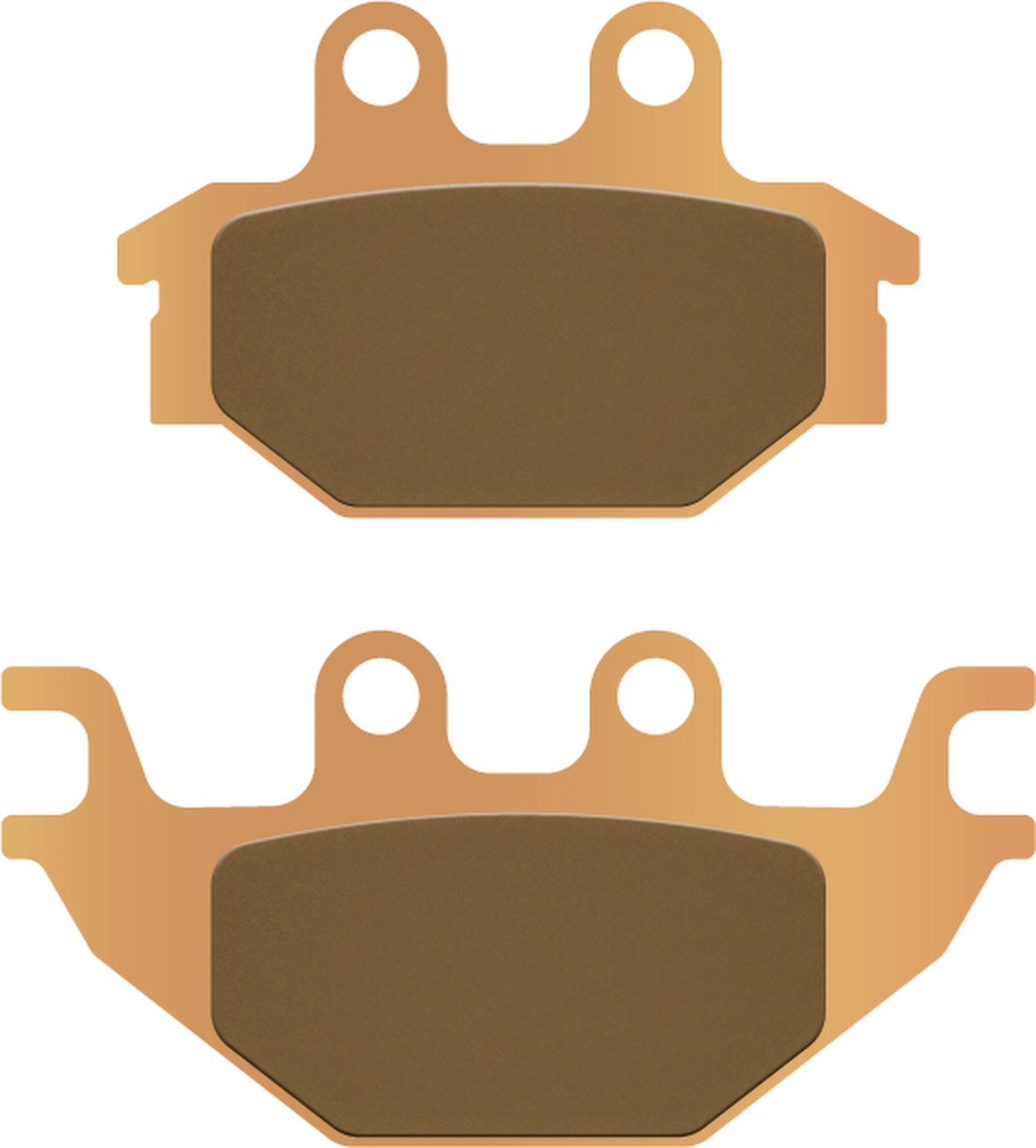 Front Sintered Quads Brake Pads - Galfer Compatible With Adly Interceptor 300 (2006)