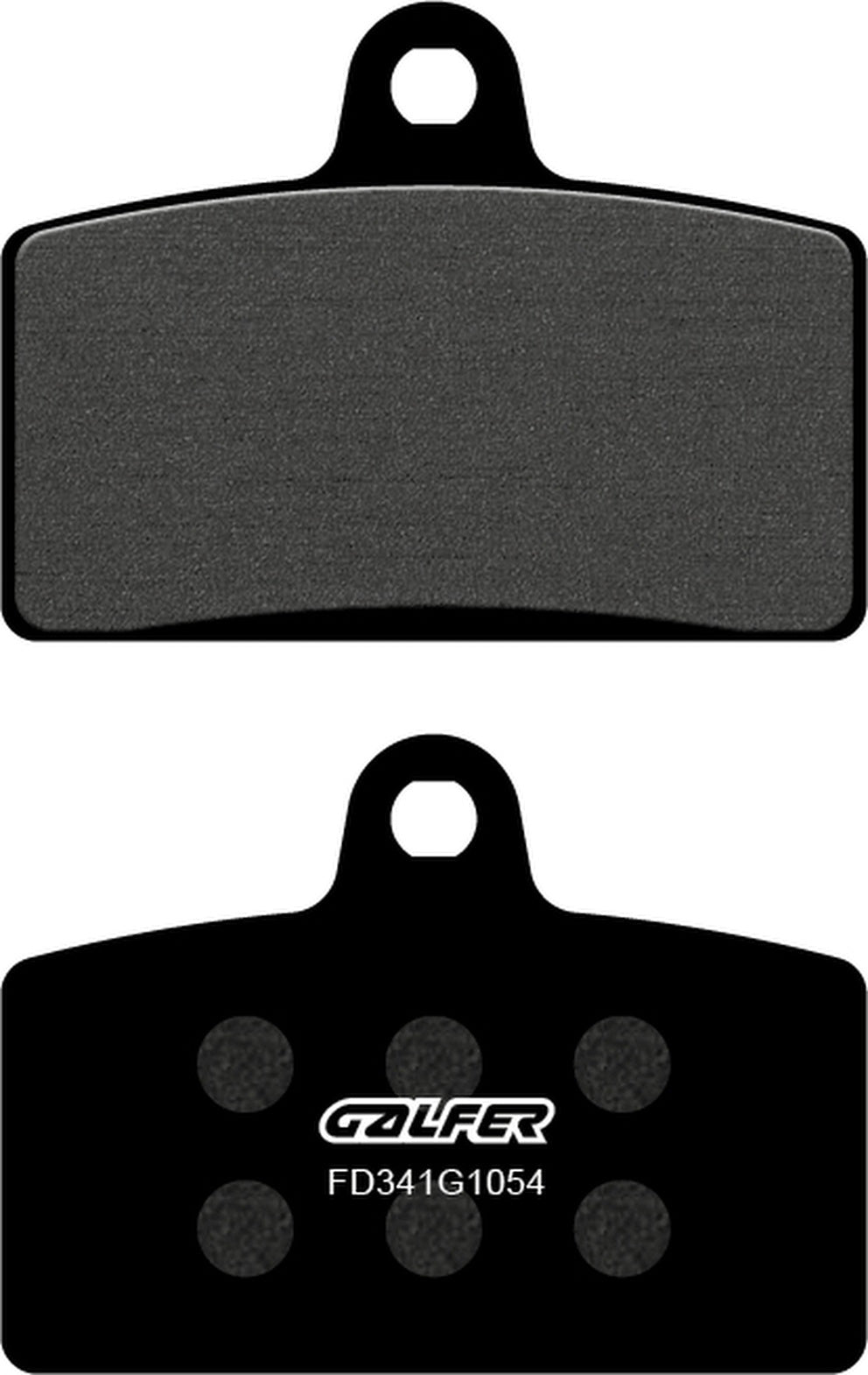 Front Semi-Metal Brake Pads - Galfer Compatible With Blata Motard 125 (2007)