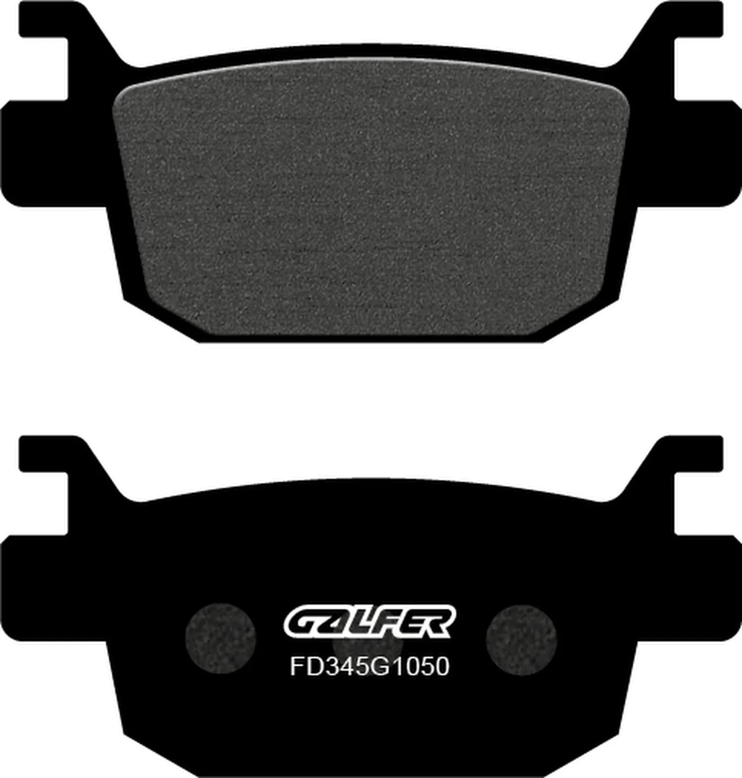 Rear Scooter Brake Pads - Galfer Compatible With Mitt 125 Adv (2023)