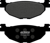 Rear Semi-Metal Brake Pads - Galfer Compatible With Yamaha Xp 500 T-Max (2004-2007)