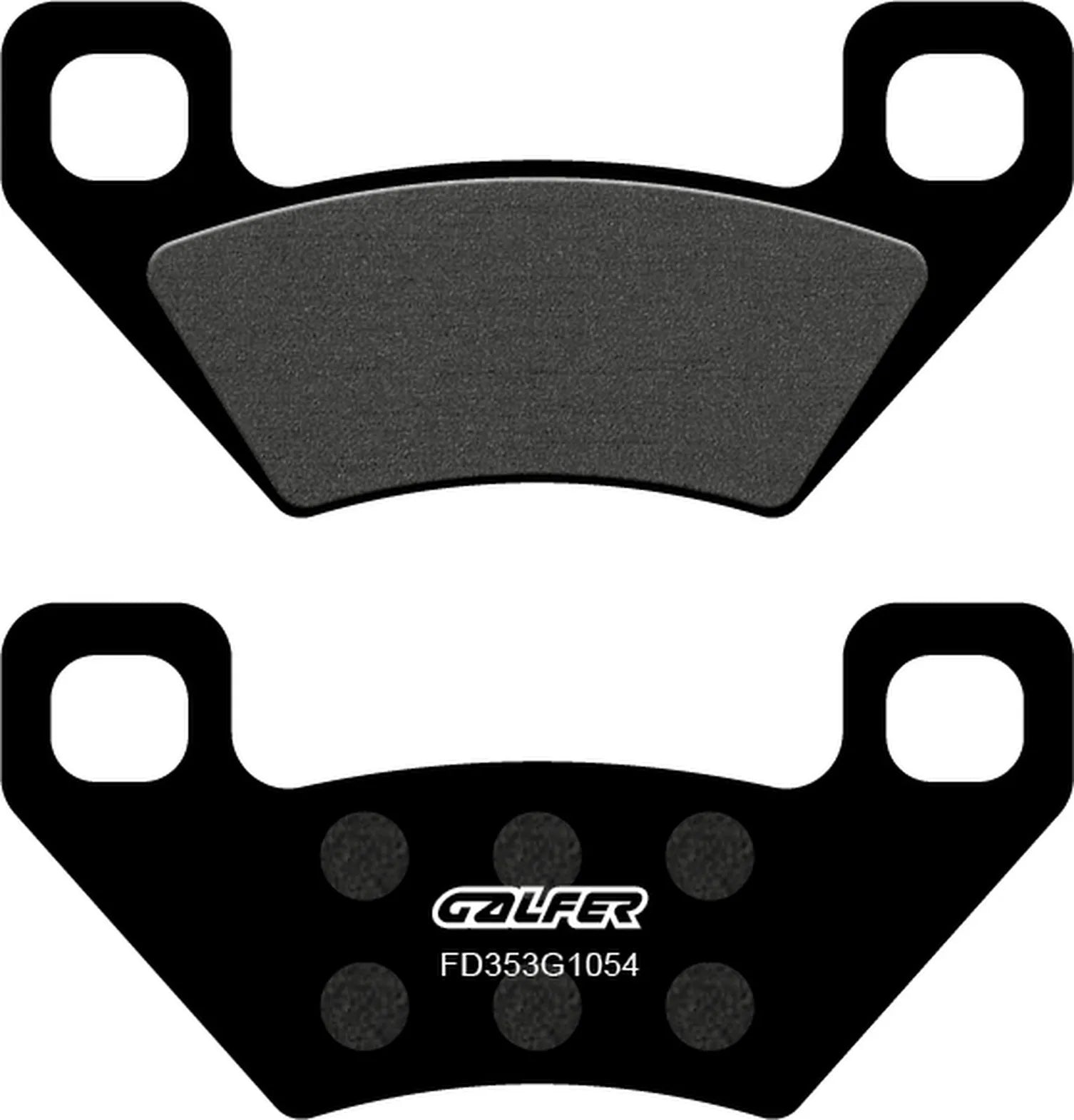 Front Semi-Metal Brake Pads - Galfer Compatible With Arctic Cat 300 4X4 (2005)
