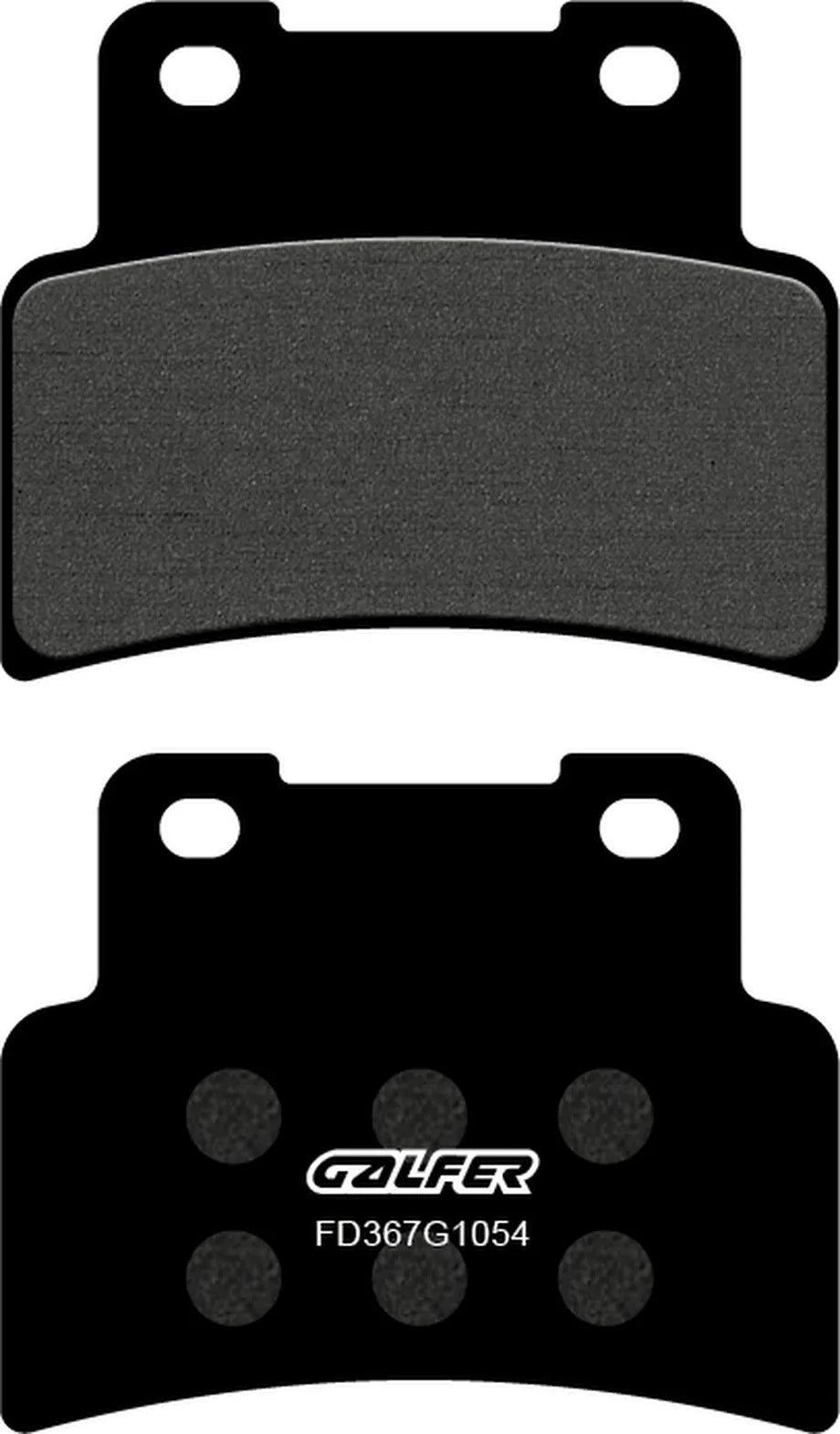 Front Semi-Metal Brake Pads - Galfer Compatible With Aprilia Dorsoduro 900 896 (2017)