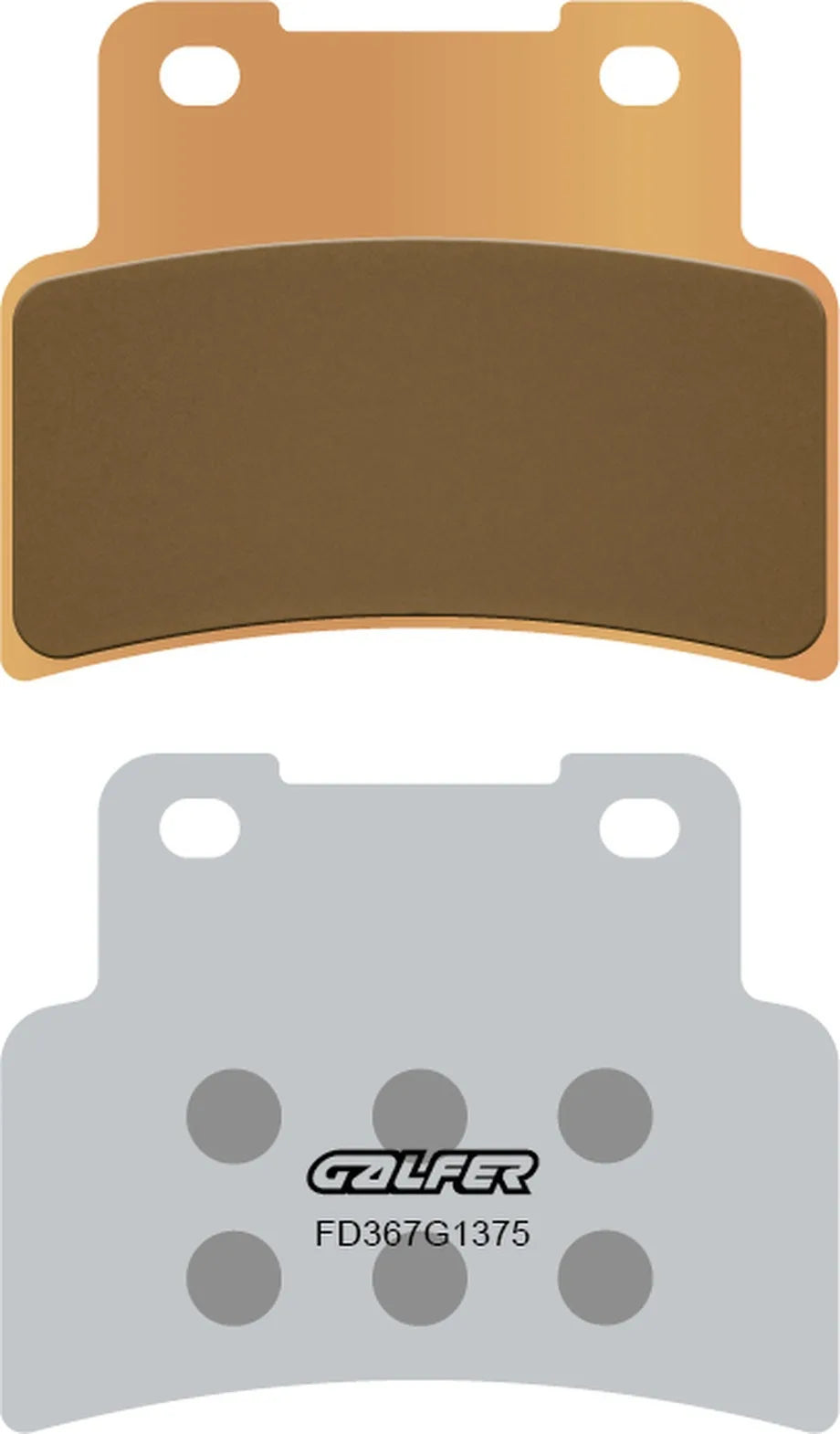 Front Sintered Sport Brake Pads - Galfer Compatible With Aprilia Mana 850 (2007)
