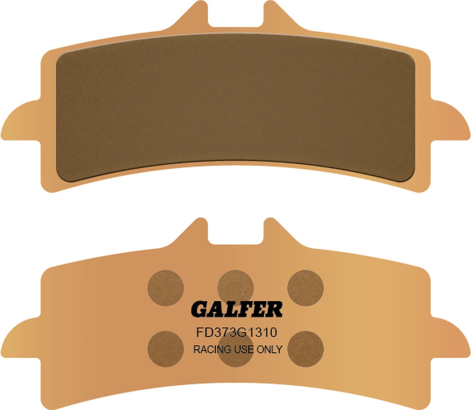 Front Sintered Racing Brake Pads - Galfer Compatible With Energica Ego (2018)