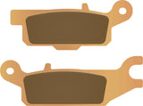 Front Left Sintered Quads Brake Pads - Galfer Compatible With Yamaha Yfm 700 Grizzly (2007)