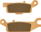 Rear Left Sintered Quads Brake Pads - Galfer Compatible With Yamaha Yfm 550 Grizzly (2009)