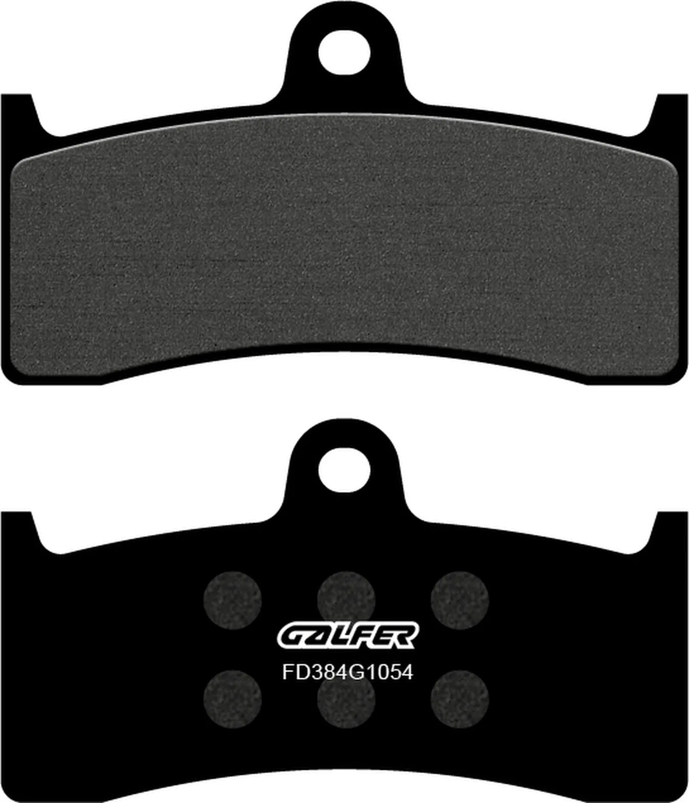 Front Semi-Metal Brake Pads - Galfer Compatible With Buell X1 Lightning 1200