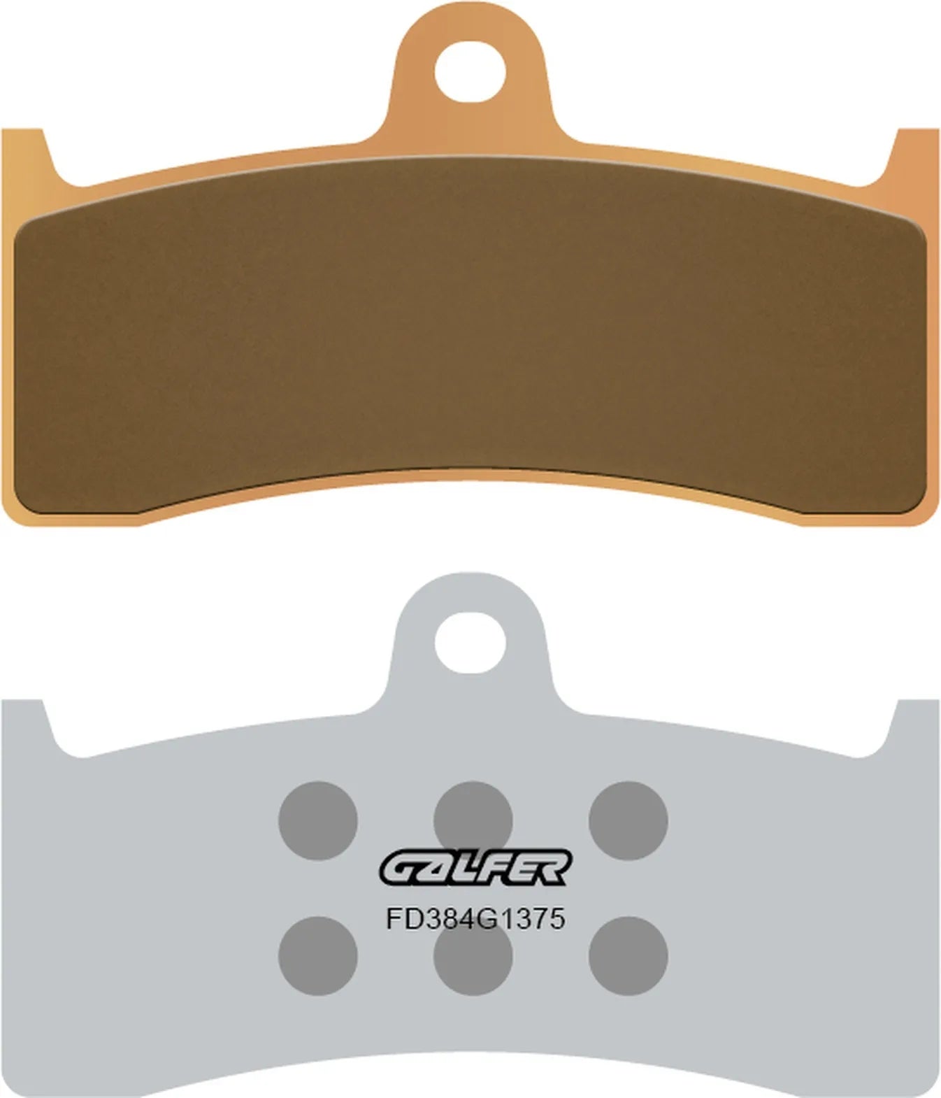 Front Sintered Sport Brake Pads - Galfer Compatible With Buell X1 Lightning 1200