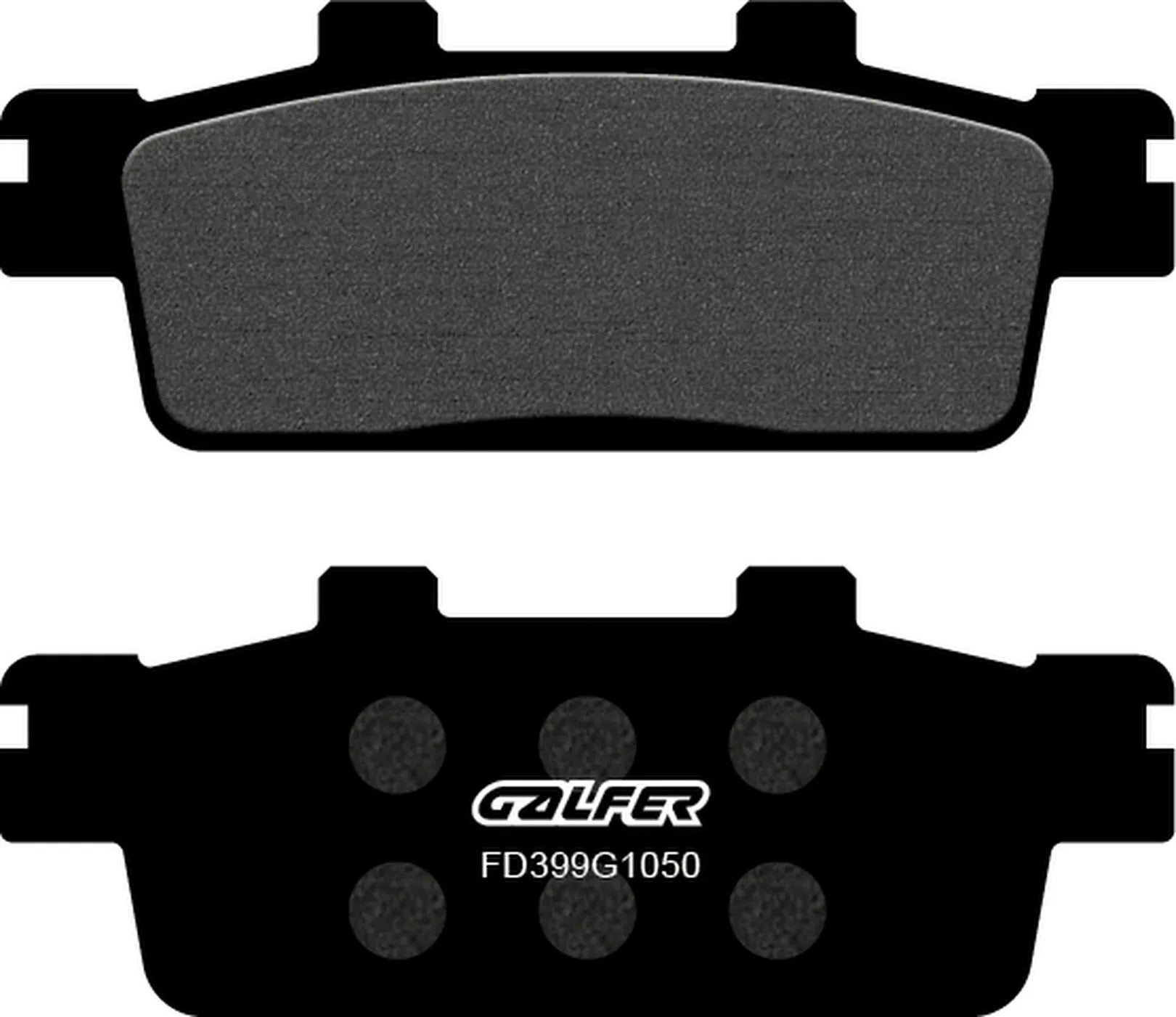 Rear Scooter Brake Pads - Galfer Compatible With Benelli Tornado 400 (2024)