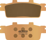 Rear Sintered Scooter Brake Pads - Galfer Compatible With Kymco People 300 I Gt (2010)