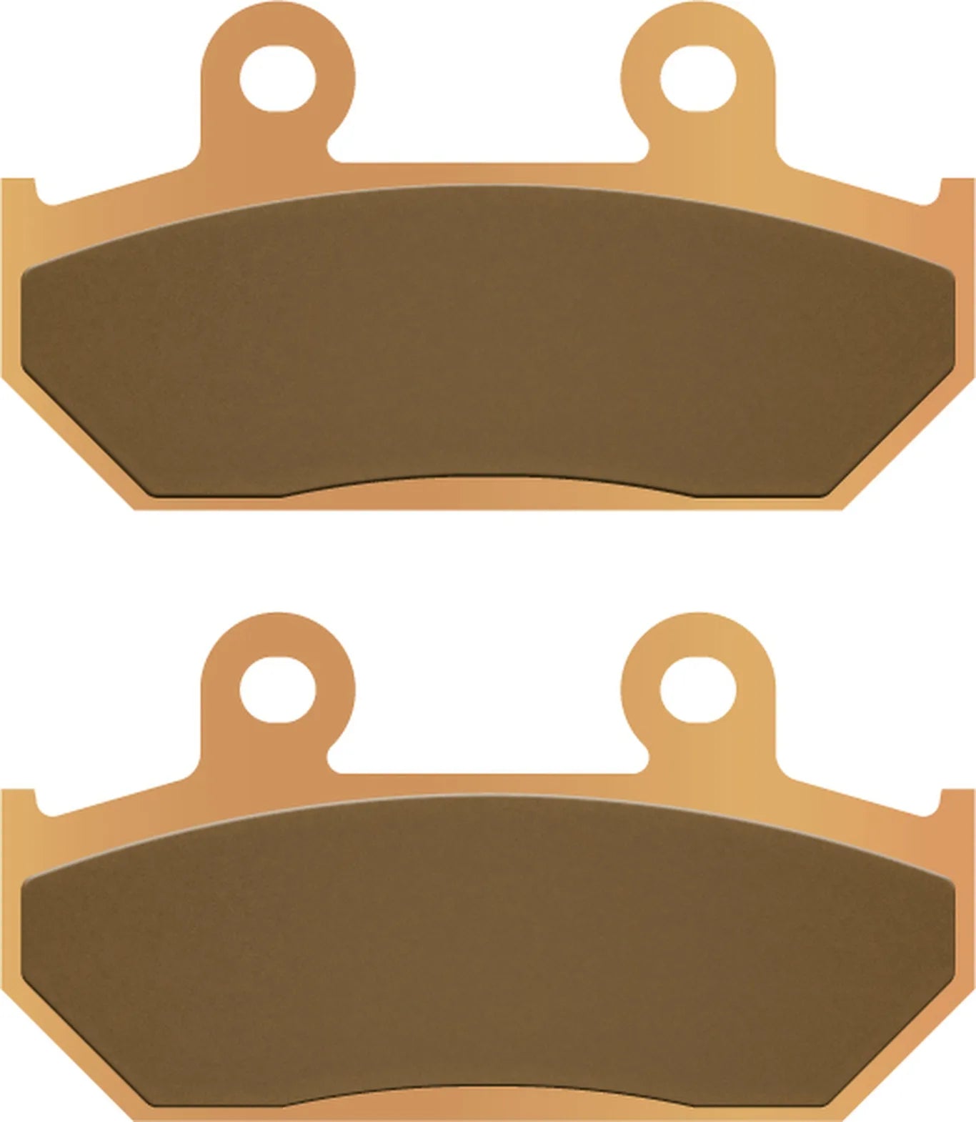 Rear Right Sintered Scooter Brake Pads - Galfer Compatible With Suzuki An 400 Burgman (2006)