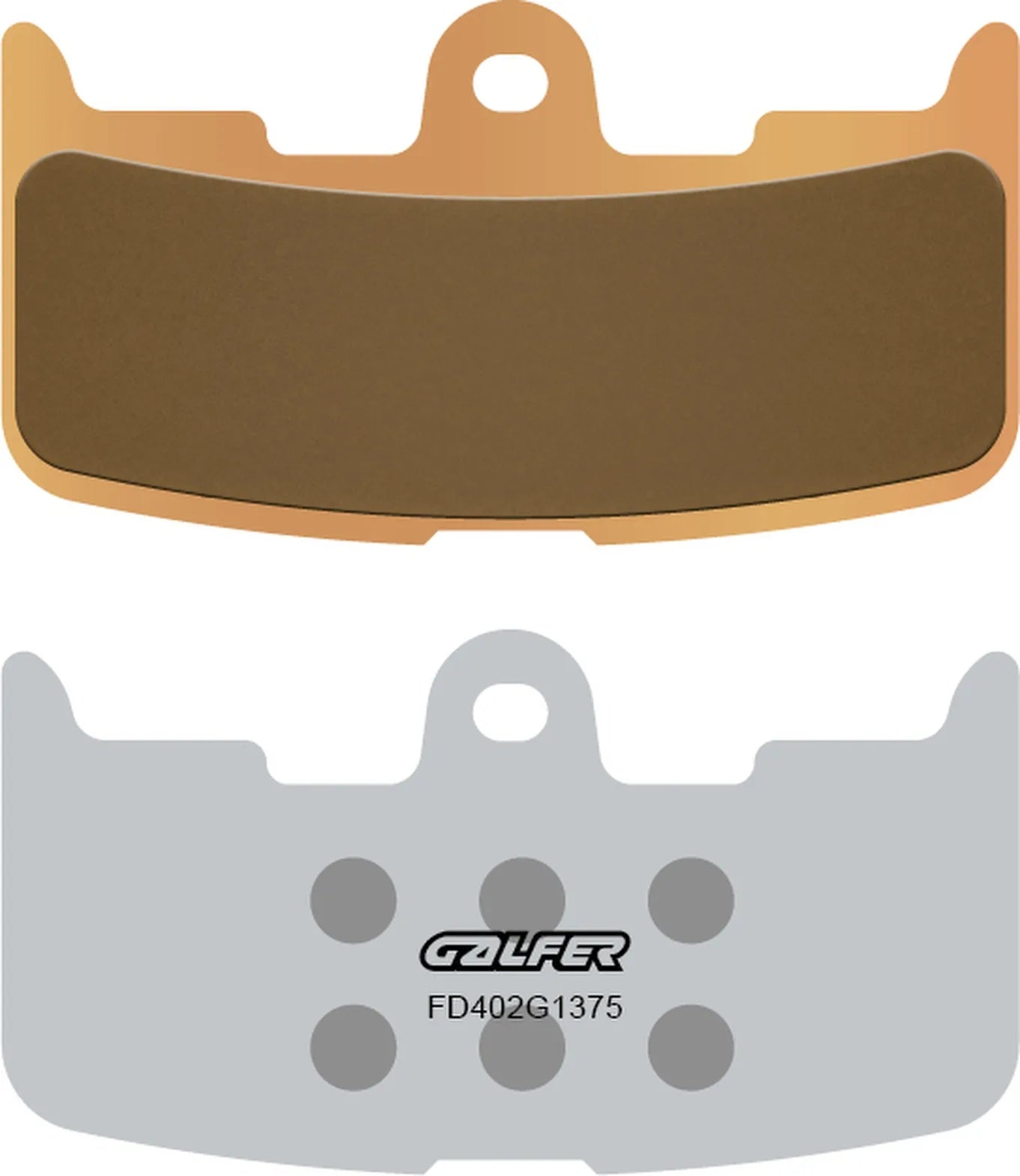Front Sintered Sport Brake Pads - Galfer Compatible With Buell Xb 9 S Lightning F 984 (2003-2004)