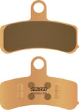 Front Sintered Street Brake Pads - Galfer Compatible With Harley-Davidson Fxs Blackline 1690 (2013)
