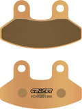 Front Sintered Scooter Brake Pads - Galfer Compatible With Sym Joyride 150 (2001)