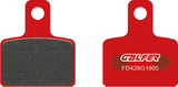 Rear Semi-Metal Trial Top Brake Pads - Galfer Compatible With Beta Evo 125 (2009-2011)