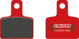 Rear Semi-Metal Trial Top Brake Pads - Galfer Compatible With Beta Evo 200 My12 (2012)