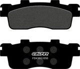 Rear Scooter Brake Pads - Galfer Compatible With Kymco Super Dink 300 I Abs (2011)