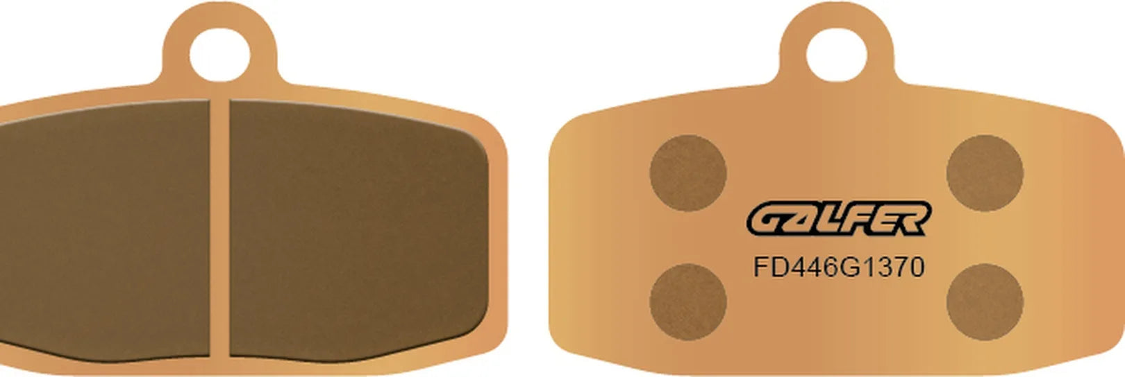 Front Sintered Street Brake Pads - Galfer Compatible With Gasgas Txt Pro Racing 250 (2012-2013)