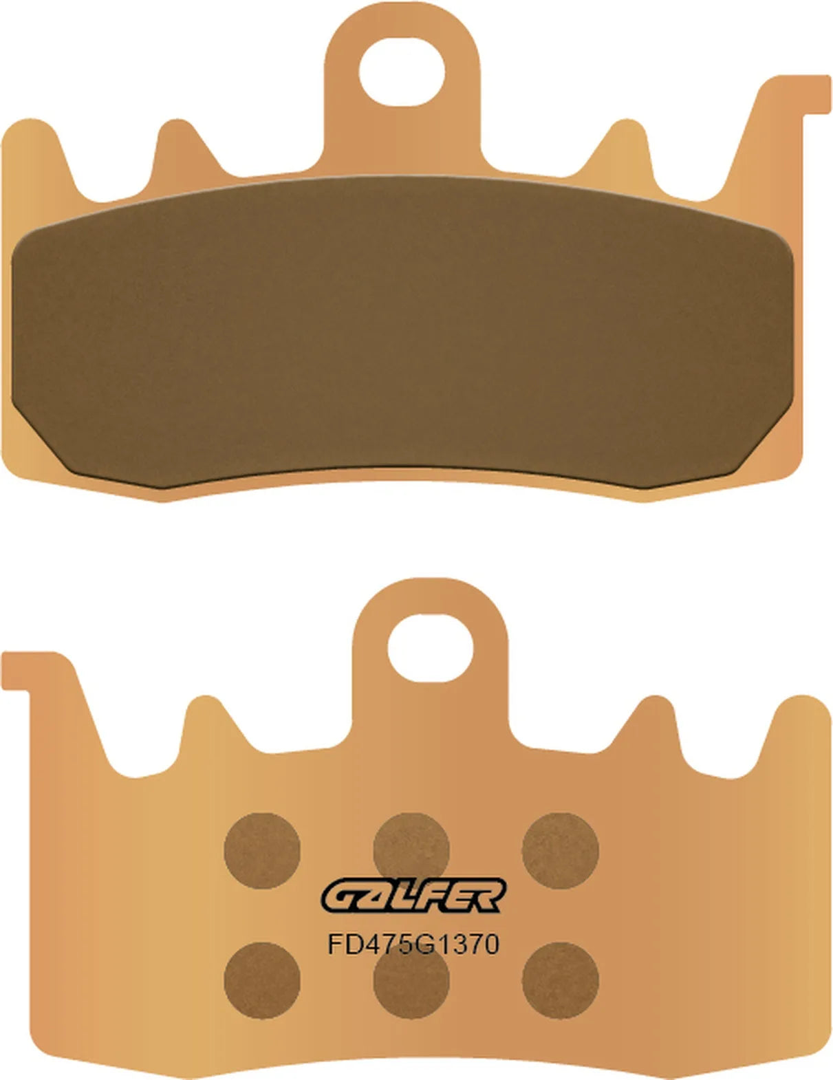 Front Sintered Street Brake Pads - Galfer Compatible With Ducati Scrambler 1100 Sport Pro (2020)
