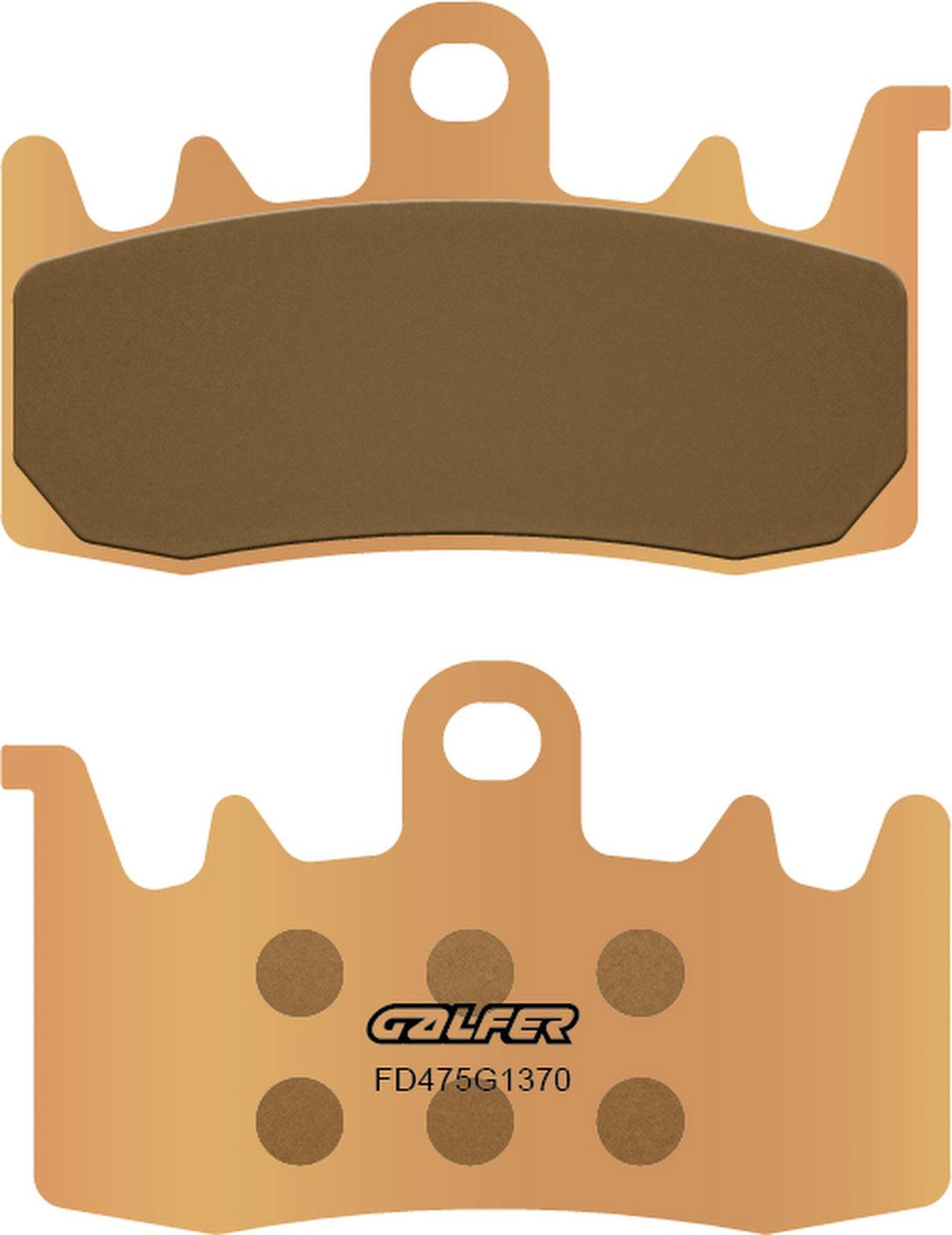 Front Sintered Street Brake Pads - Galfer Compatible With Benda Lfs 700 (2023)