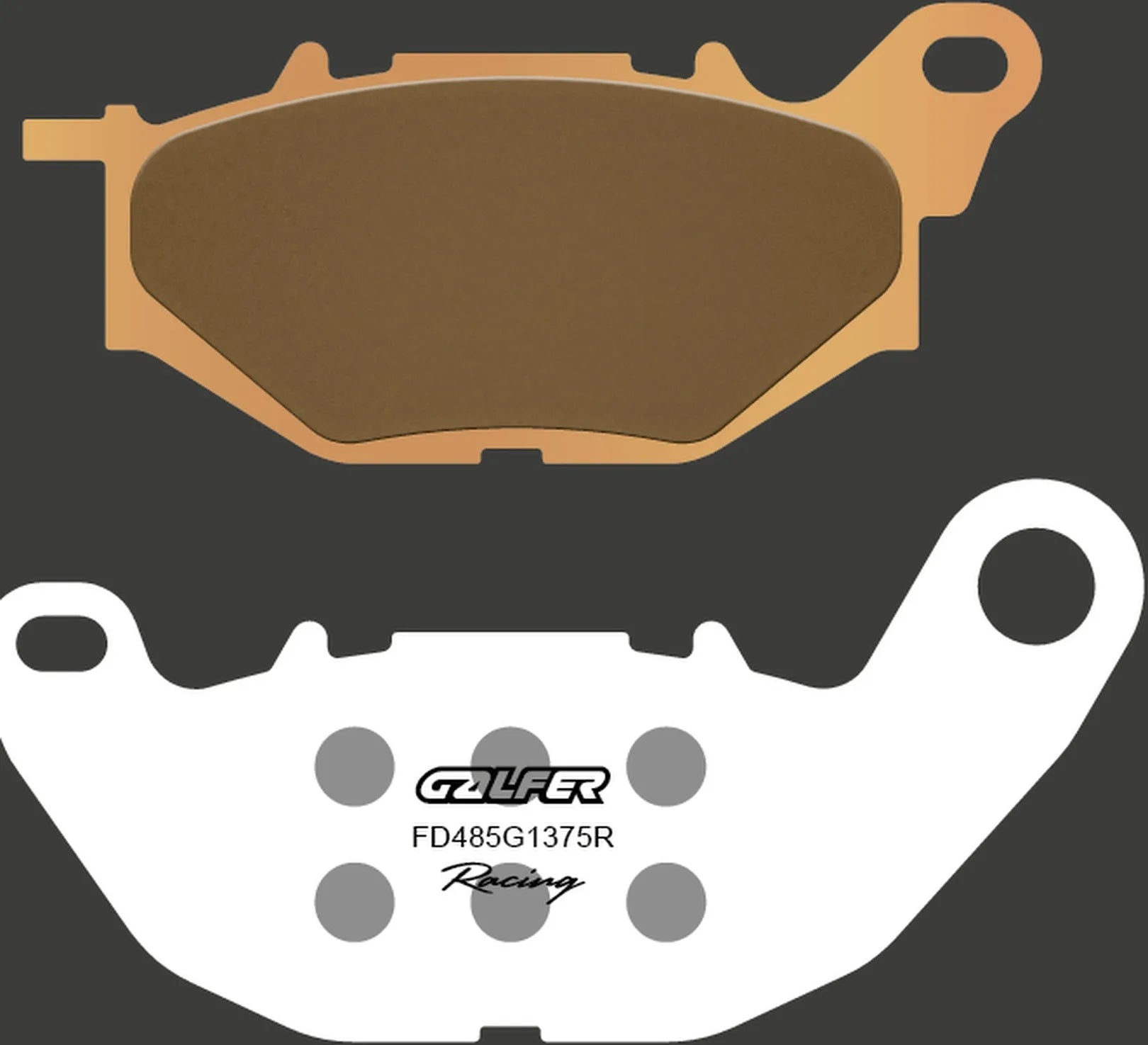 Front Sintered Sport Racing Brake Pads - Galfer Compatible With Yamaha Yzf-R3 320 (2015-2023)