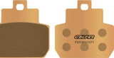 Rear Sintered Street Brake Pads - Galfer Compatible With Piaggio X8 125 (2006)