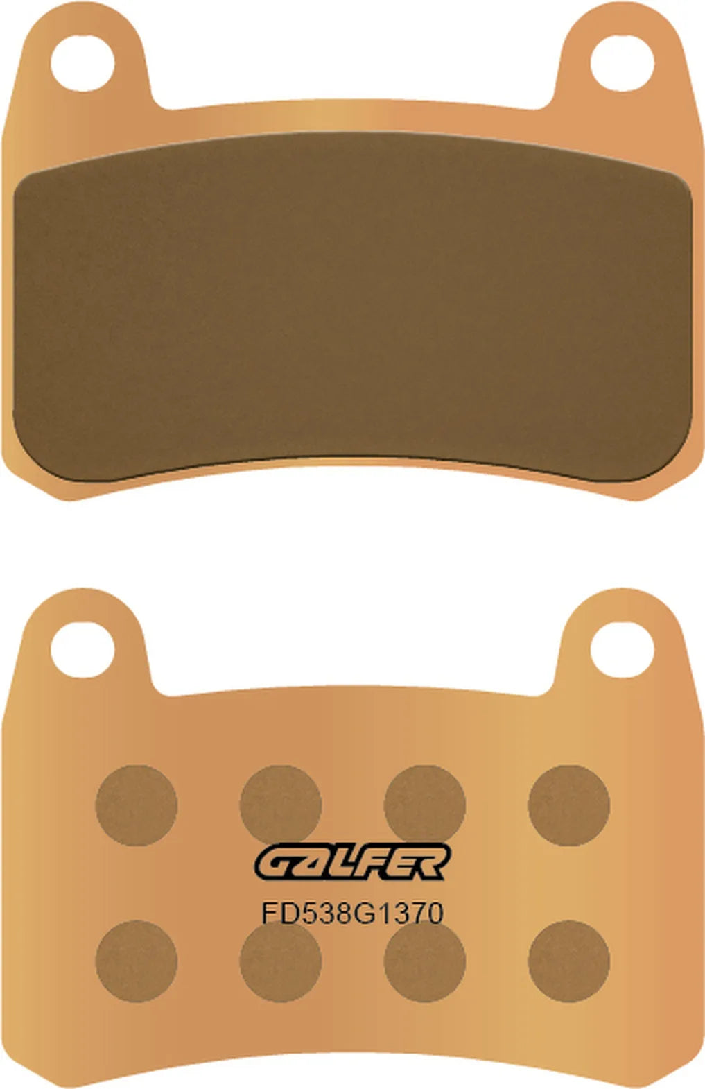 Front Sintered Street Brake Pads - Galfer Compatible With Benelli Bkx 250 S (2023)