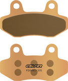 Front Sintered Street Brake Pads - Galfer Compatible With Hyosung Comet Gt 125 (2002)