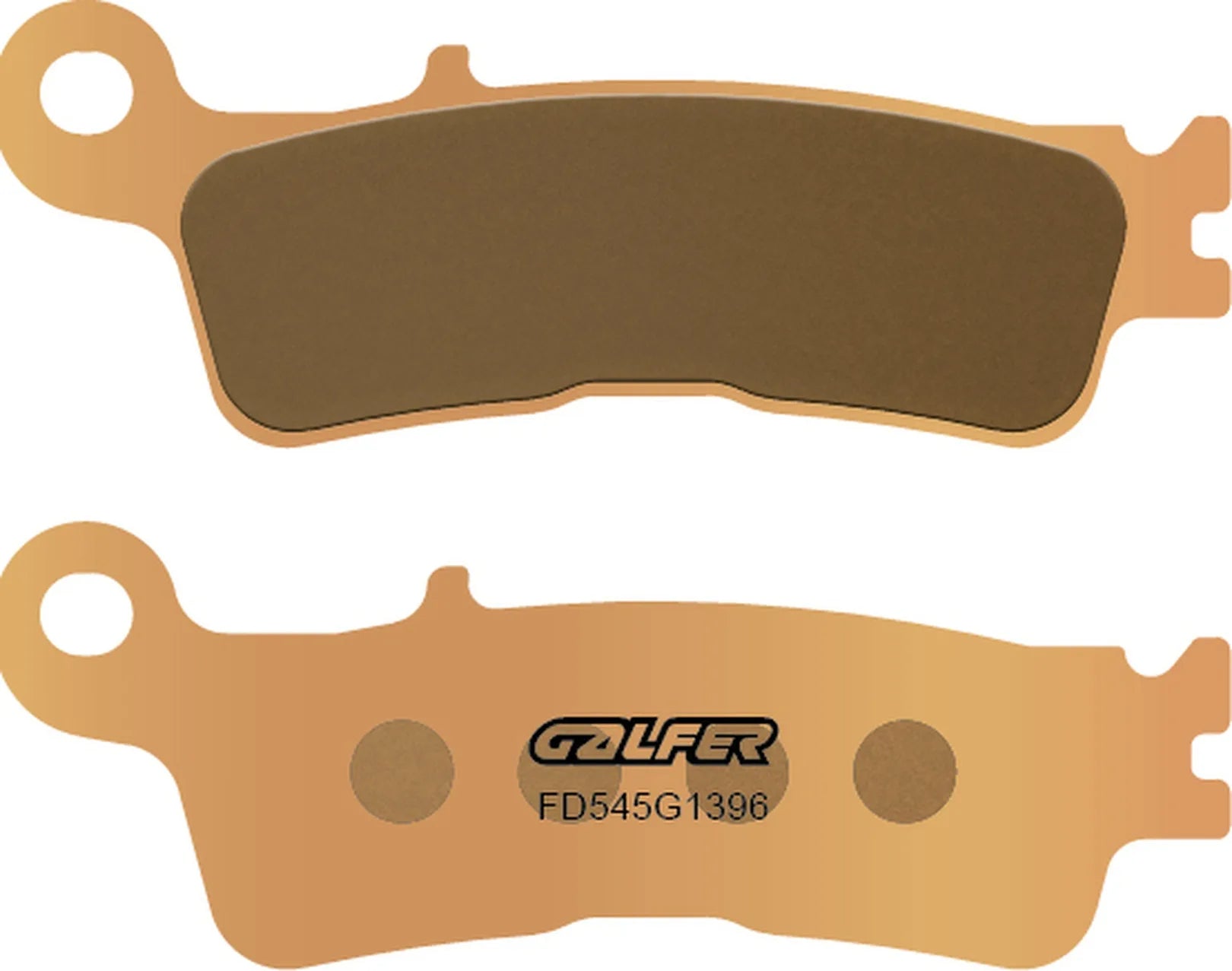 Front Sintered Off-Road Brake Pads - Galfer Compatible With Fantic Motor Xef 450 Black (2024)