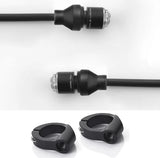 Couple Led Turn Signal Front + Mirror Kit Light Unit - Rizoma Compatible With Yamaha Mt-09 (2017-2020)