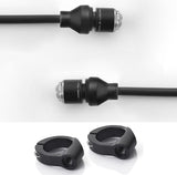 Couple Led Turn Signal Front + Mirror Kit Light Unit - Rizoma Compatible With Ducati 1199 Panigale S (2012-2014)