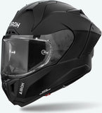 Full-Face Motorcycle Helmet Airoh Gp800 - Gp811 Hpc Carbon Matte Black Color Size M