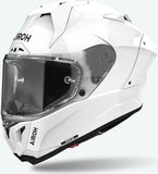 Full-Face Motorcycle Helmet Airoh Gp800 - Gp814 Hpc Carbon Gloss White Color Size S