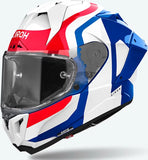 Full-Face Motorcycle Helmet Airoh Gp800 - Gp8C18 Hpc Carbon Blue Red Glossy Competition Size S