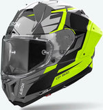 Full-Face Motorcycle Helmet Airoh Gp800 - Gp8Ma31 Hpc Carbon Gloss Yellow Master Size Xs