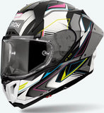 Full-Face Motorcycle Helmet Airoh Gp800 - Gp8Mu54 Hpc Carbon Multicolor Matte Must Size M