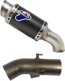 Exhaust Tip Without Sound Certification Gp Carbon - Termignoni Compatible With Yamaha Yzf-R1 (2015-2023)