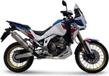 Complete Exhaust System Without Catalytic Converter And Without Sound Certification Titanium - Termignoni Compatible With Honda Crf 1100 L Africa Twin (2020-2023)