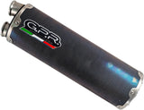 Exhaust Tip With Noise Certification Dual Poppy - Gpr Compatible With Cfmoto 800 Mt Touring (2025-2026)