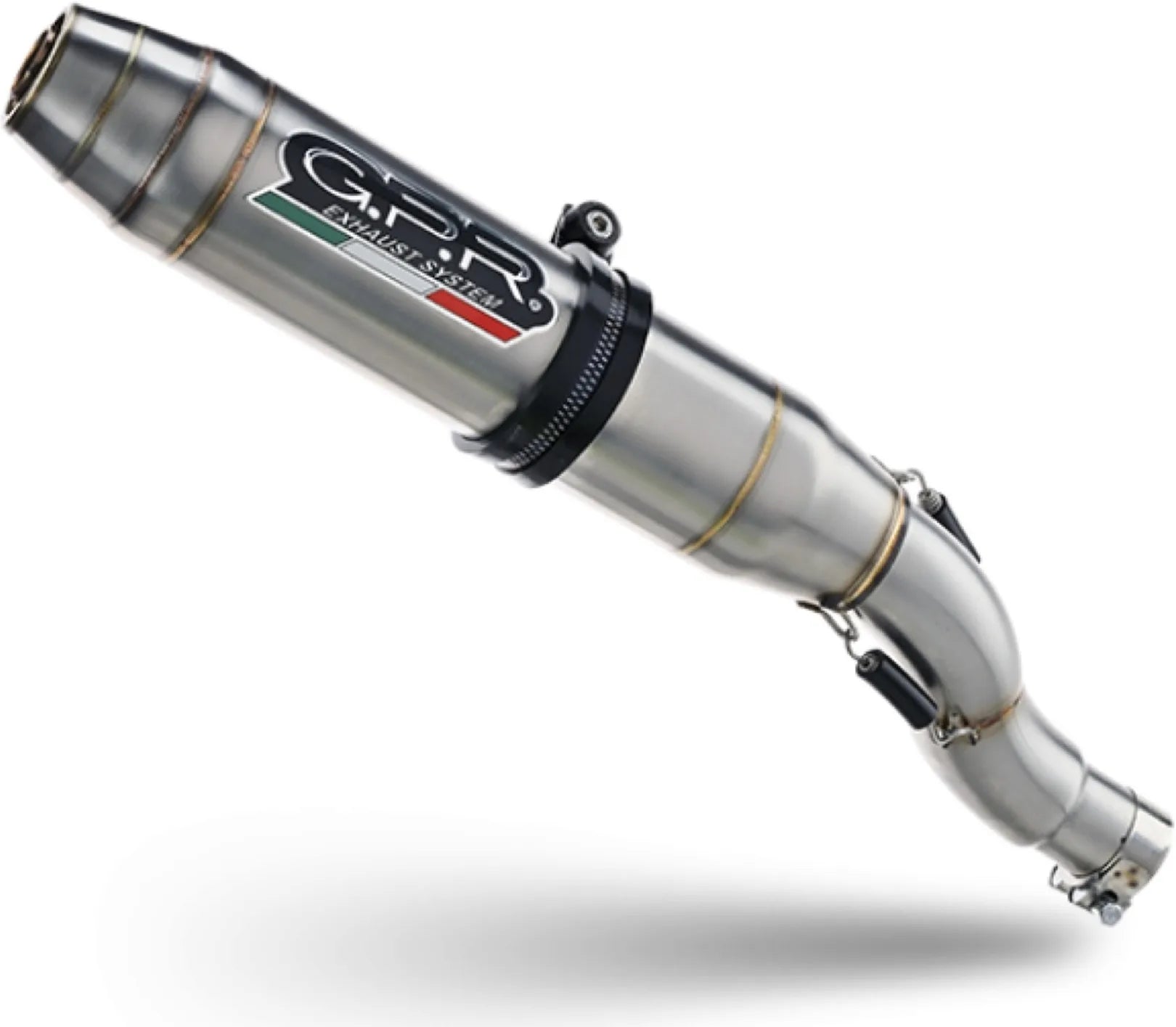 Complete Catalytic Exhaust System With Sound Certification Deeptone Stainless Steel - Gpr Compatible With Zontes Zt 310 R X T (2021-2023)