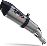 Complete Catalytic Exhaust System With Sound Certification Gpe Anniversary Titanium - Gpr Compatible With Ducati Scrambler 800 (2015-2016)
