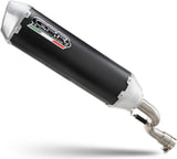 Complete Catalytic Exhaust System With Sound Certification Pentaroad Black Stainless Steel - Gpr Compatible With Zontes M 125 (2022-2023)