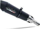 Exhaust Tip With Noise Certification Powercone Evo Stainless Steel - Gpr Compatible With Suzuki Gsx-R 1000 R (2017-2020)
