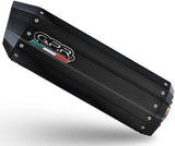 Exhaust Tip With Noise Certification Hyper Sonic Black Stainless Steel - Gpr Compatible With Bmw F 750 Gs (2018-2020)