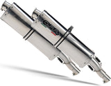 Dual Exhaust System With Sound Certification Trioval Stainless Steel - Gpr Compatible With Ducati Monster 1000 (2003-2005)