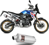 Exhaust Tip With Noise Certification Dakar Stainless Steel - Mivv Compatible With Bmw F 900 Gs (2024-2026)